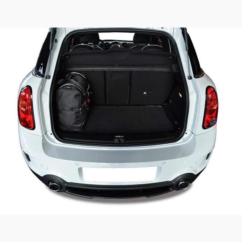 Gepäckträgertaschen-Set KJUST Mini Countryman 2010-2015 4 Stk. Schwarz 13