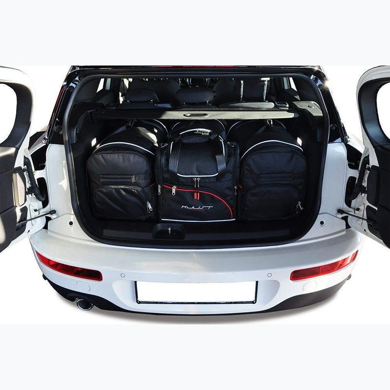 Gepäckträgertaschen-Set KJUST Mini Clubman 2015+ 4 Stk. Schwarz 11