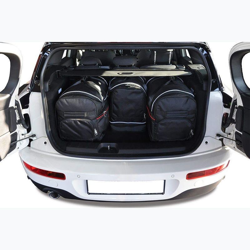 Gepäckträgertaschen-Set KJUST Mini Clubman 2015+ 4 Stk. Schwarz 12