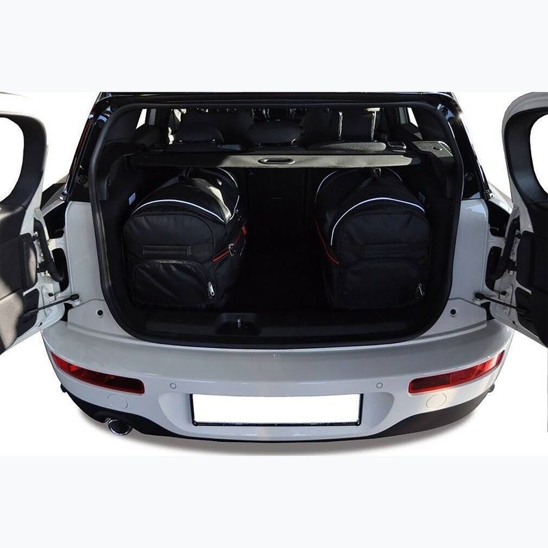 Gepäckträgertaschen-Set KJUST Mini Clubman 2015+ 4 Stk. Schwarz 13
