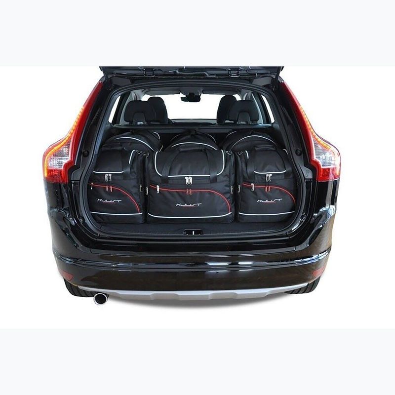 Gepäckträgertaschen-Set KJUST Volvo Xc60 2008-2017 6 Stk. Schwarz 16