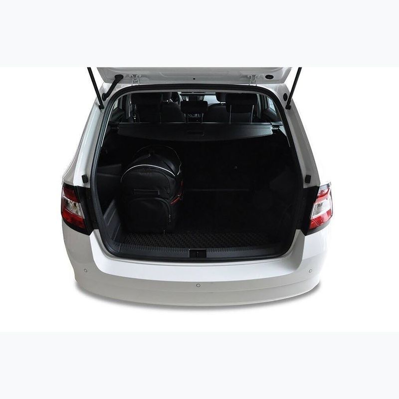 Gepäckträgertaschen-Set KJUST Skoda Fabia Kombi 2014-2021 5 Stk. Schwarz 16