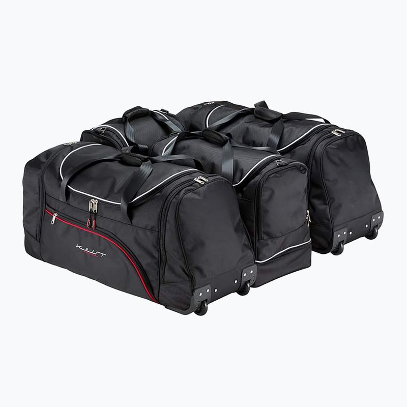 KJUST BMW 2 Gran Tourer 2015-2021 Kofferraumtaschen Set 4 Stück schwarz 2