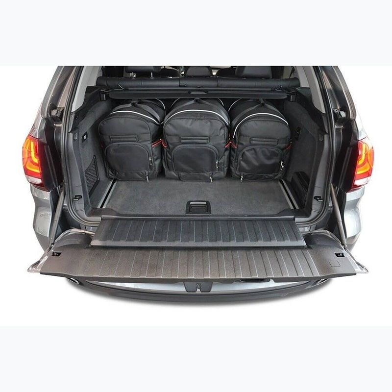 KJUST BMW X5 Kofferraumtaschen Set 2013-2018 5 Stück schwarz 14