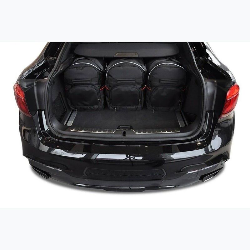 KJUST BMW X6 2014-2019 Kofferraumtaschen Set 5 Stück schwarz 14