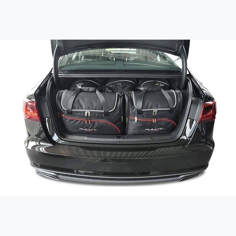 Gepäckträgertaschen-Set KJUST Audi A6 Limousine 2011-2017 5 Stk black 16