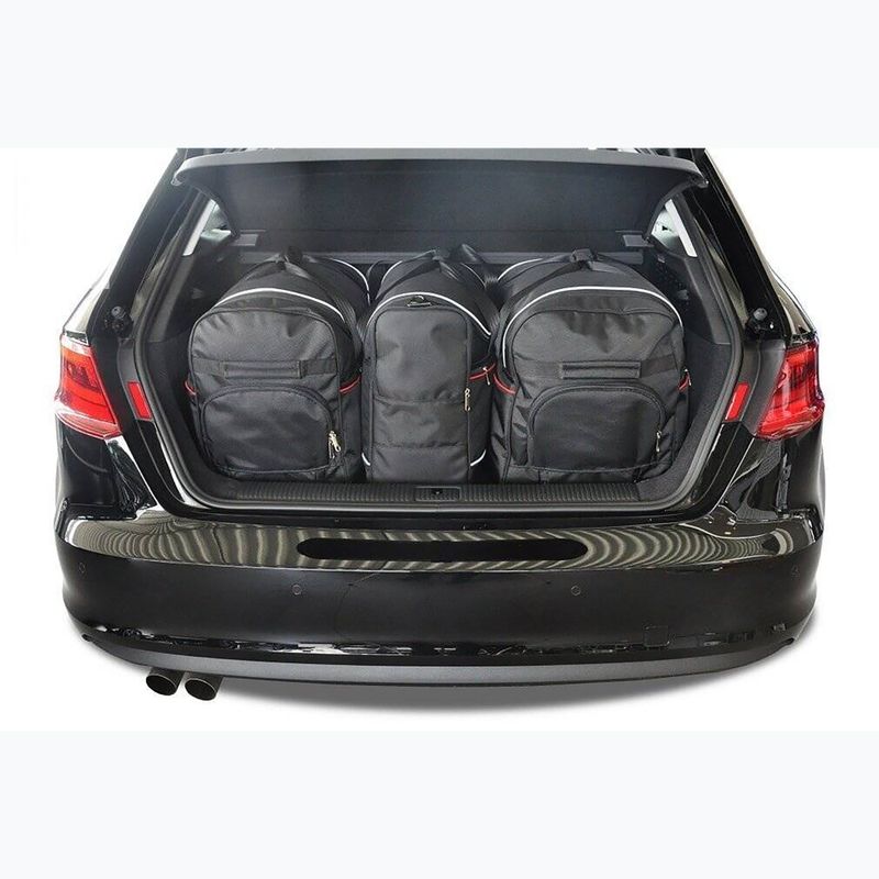 Gepäckträgertaschen-Set KJUST Audi A3 2012-2020 3 Stk black 15