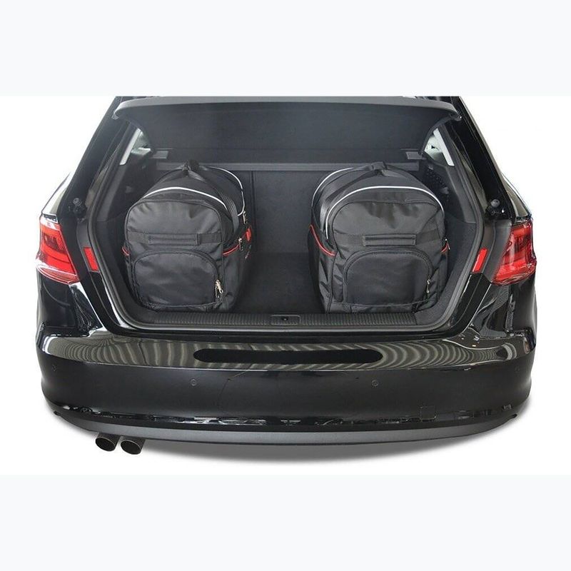 Gepäckträgertaschen-Set KJUST Audi A3 2012-2020 3 Stk black 16