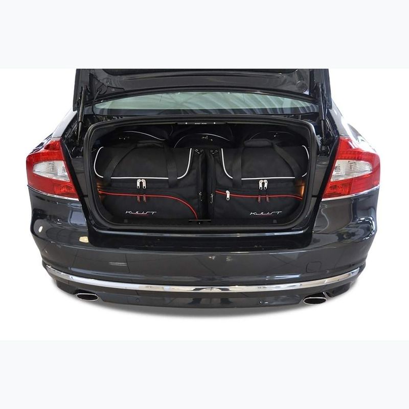 Gepäckträgertaschen-Set KJUST Volvo S80 2006-2016 5 Stk. Schwarz 15
