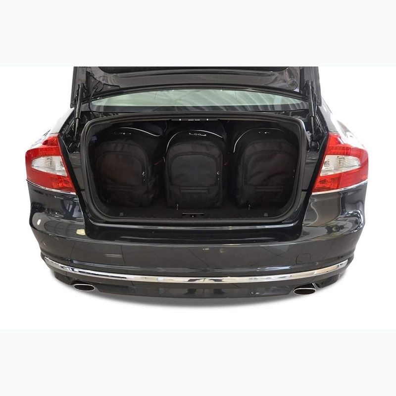 Gepäckträgertaschen-Set KJUST Volvo S80 2006-2016 5 Stk. Schwarz 16