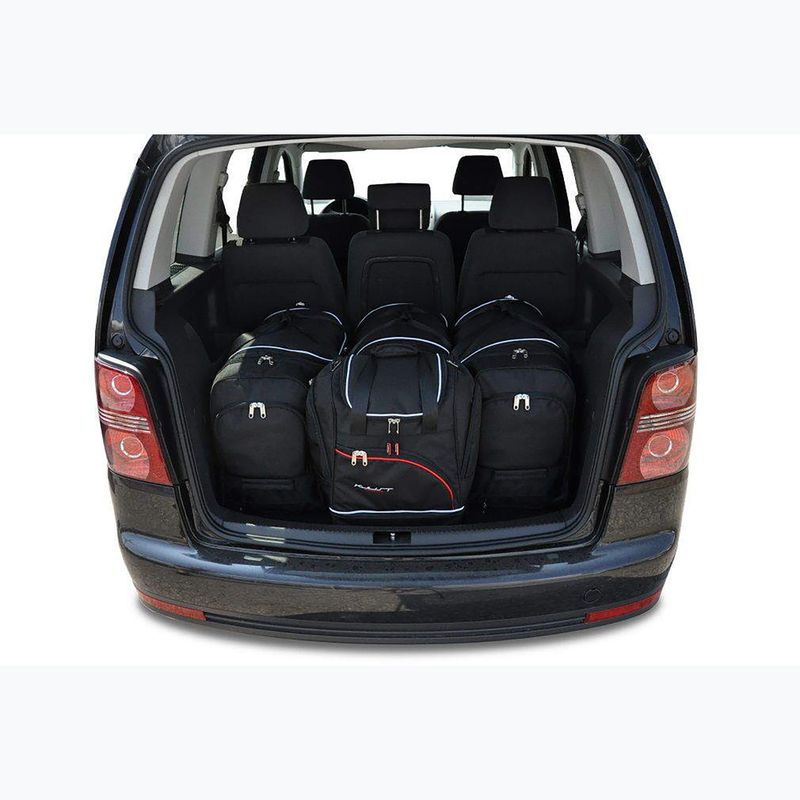 Gepäckträgertaschen-Set KJUST Volkswagen Touran 2003-2015 4 Stk. Schwarz 17
