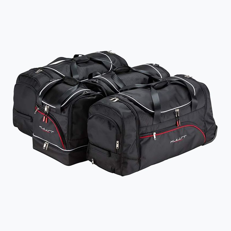 KJUST BMW X1 2015+ 4 Gepäckraumtaschen Set schwarz