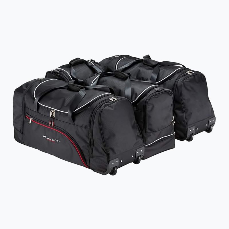 KJUST BMW X1 2015+ 4 Gepäckraumtaschen Set schwarz 2