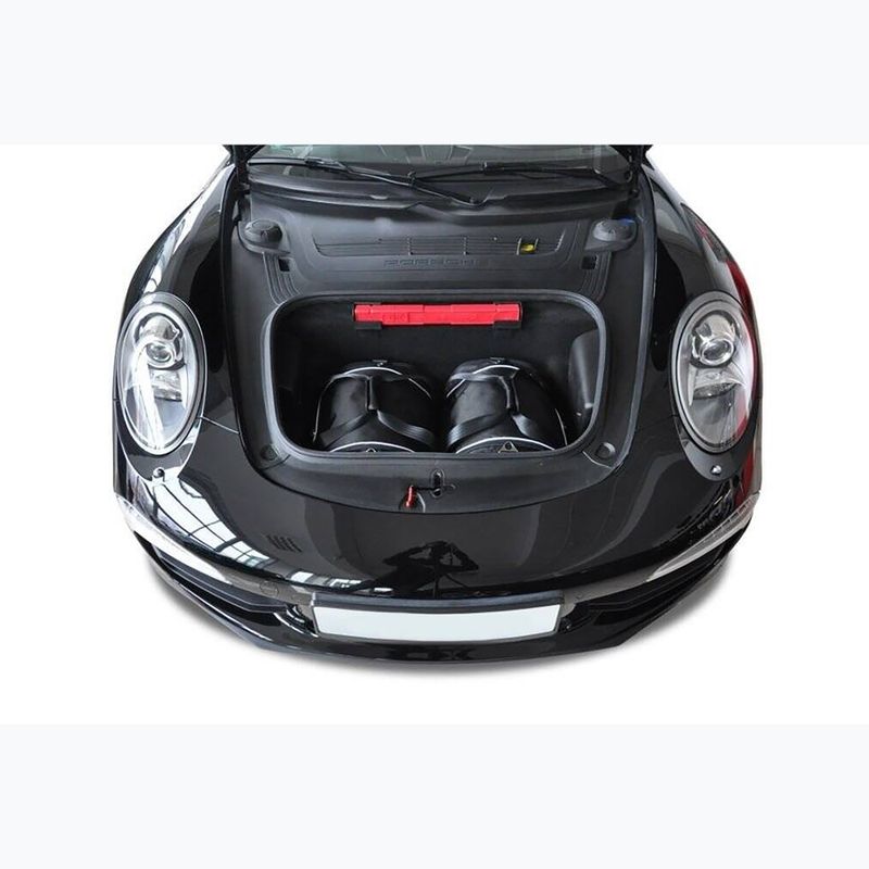 Gepäckträgertaschen-Set KJUST Porsche 911 Carrera 4 2012-2015 2 Stk. Schwarz 9