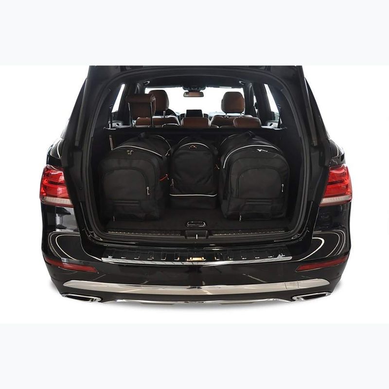 Gepäckträgertaschen-Set KJUST Mercedes-Benz GLE Suv 2015-2018 4 Stk. Schwarz 13