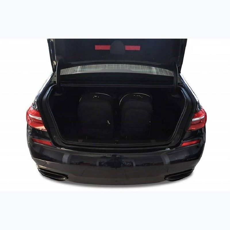 KJUST BMW 7 Kofferraumtaschen Set 2015-2022 4 Stück schwarz 16