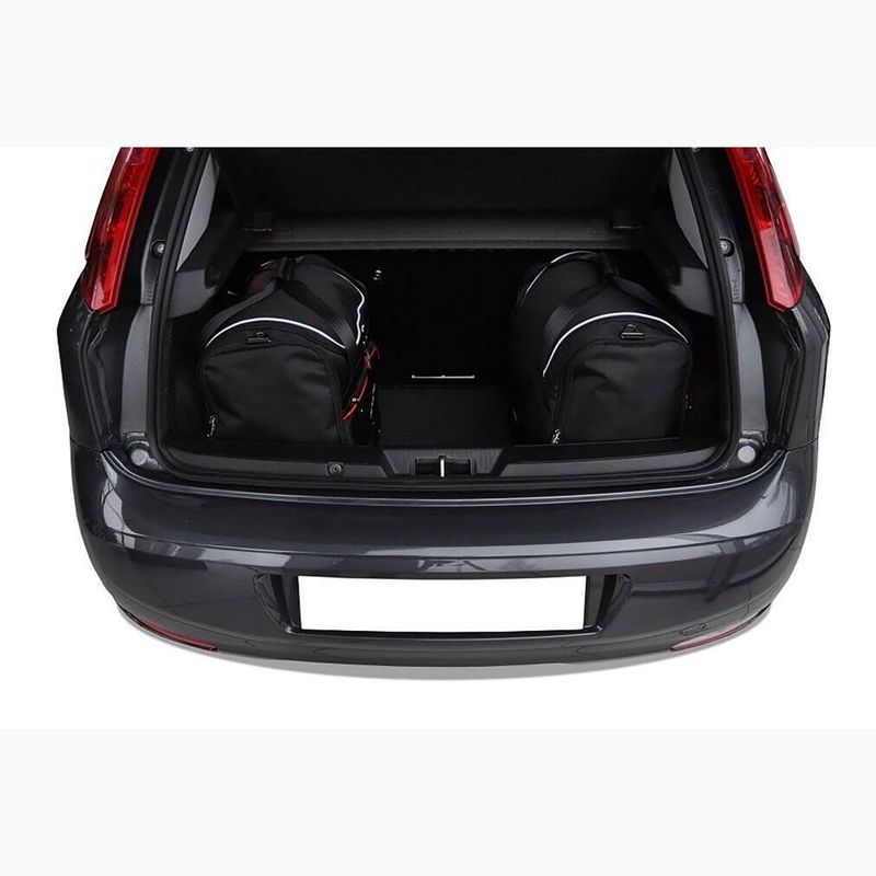 Gepäckträgertaschen-Set KJUST Fiat Punto 2012+ 4 Stk black 17