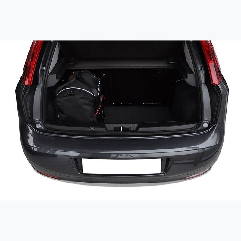 Gepäckträgertaschen-Set KJUST Fiat Punto 2012+ 4 Stk black 18