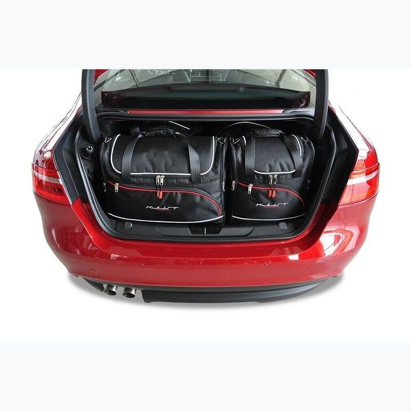 Gepäckträgertaschen-Set KJUST Jaguar XE 2015-2018 4 Stk black 16
