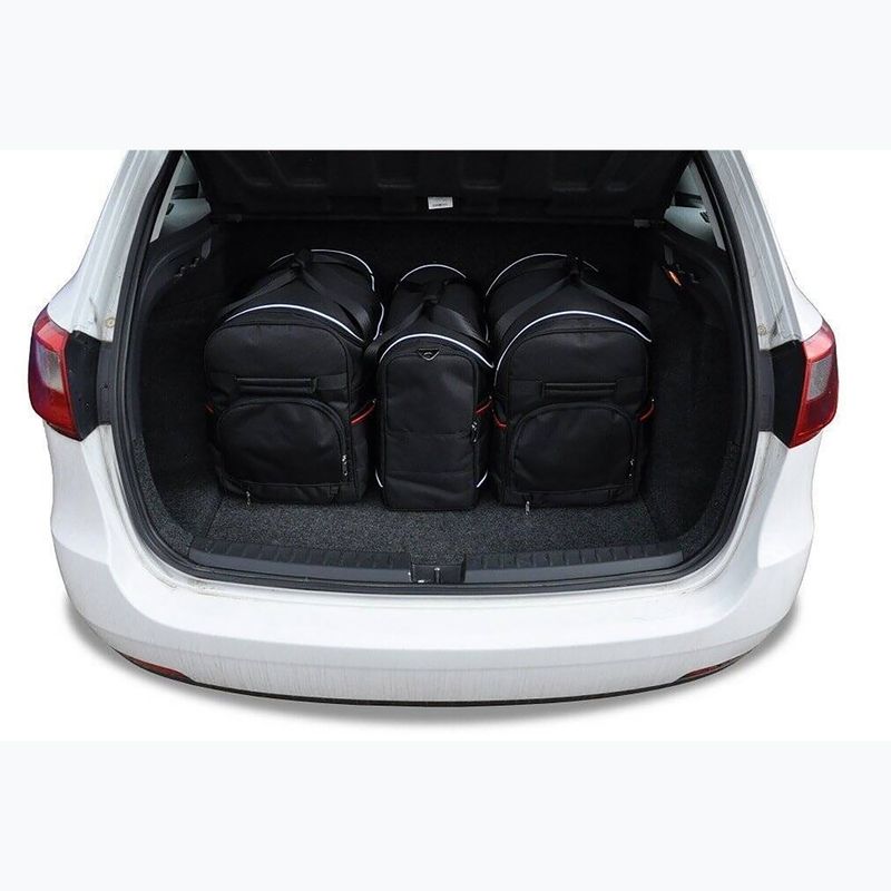 Gepäckträgertaschen-Set KJUST Seat Ibiza ST 2010-2016 5 Stk. Schwarz 13