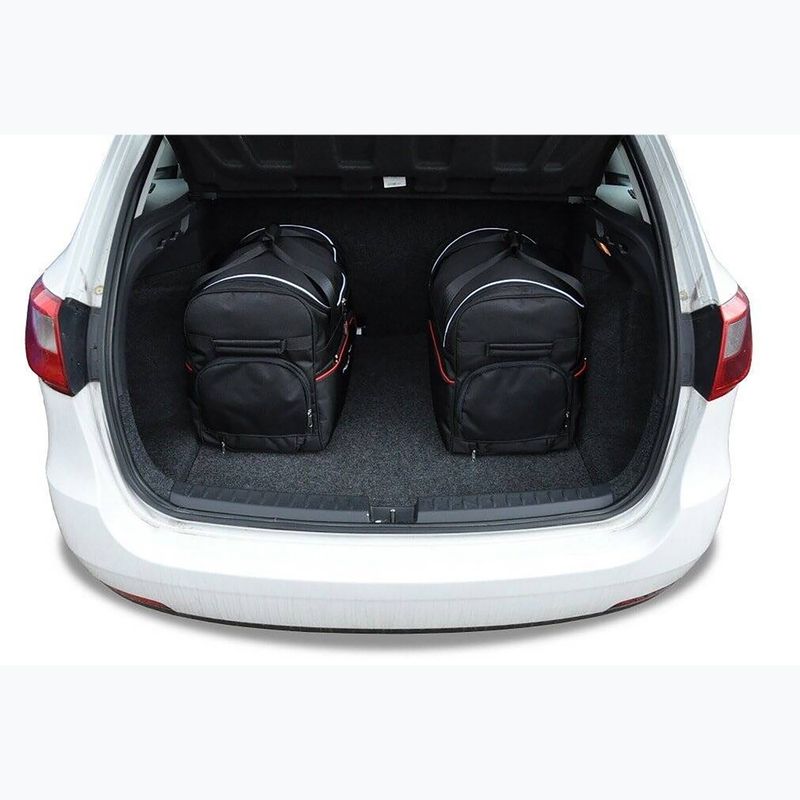 Gepäckträgertaschen-Set KJUST Seat Ibiza ST 2010-2016 5 Stk. Schwarz 14
