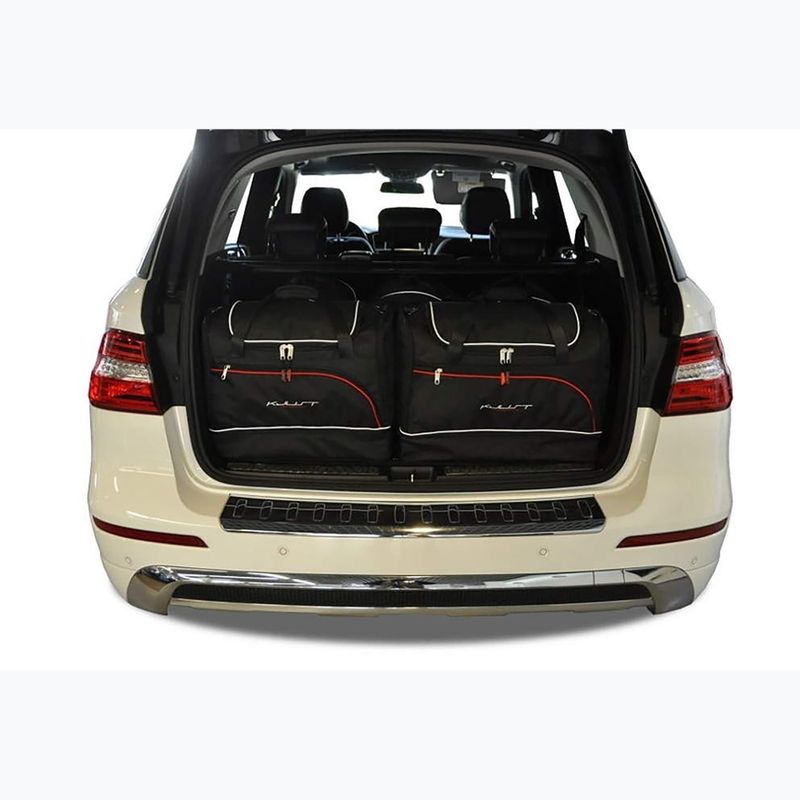 Gepäckträgertaschen-Set KJUST Mercedes-Benz M 2011-2015 5 Stk. Schwarz 11