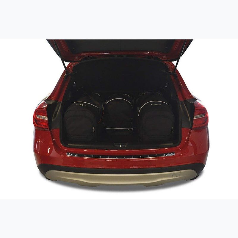 Gepäckträgertaschen-Set KJUST Mercedes-Benz GLA 2013-2019 4 Stk. Schwarz 12