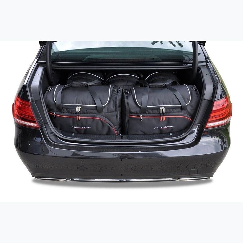 Gepäckträgertaschen-Set KJUST Mercedes-Benz E Limousine 2009-2015 5 Stk. Schwarz 16