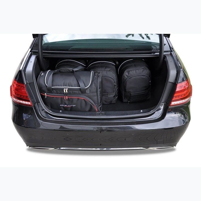 Gepäckträgertaschen-Set KJUST Mercedes-Benz E Limousine 2009-2015 5 Stk. Schwarz 17