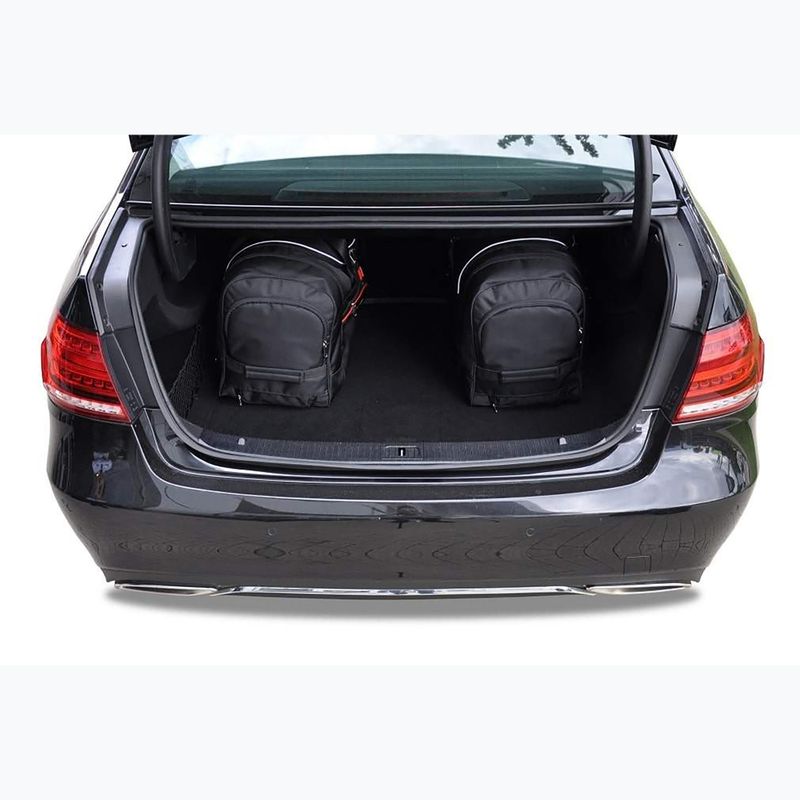 Gepäckträgertaschen-Set KJUST Mercedes-Benz E Limousine 2009-2015 5 Stk. Schwarz 19