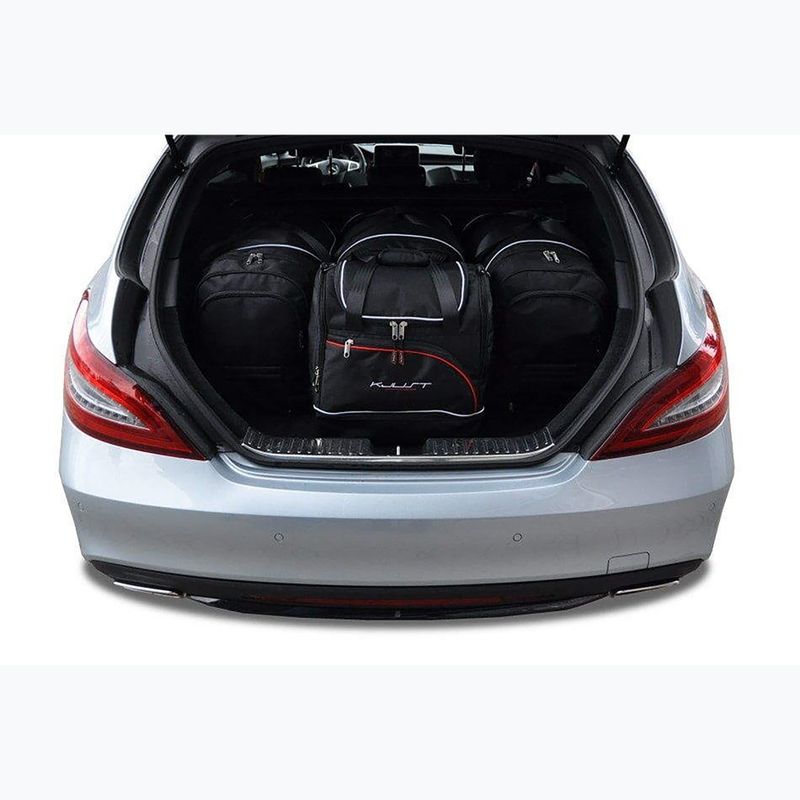Gepäckträgertaschen-Set KJUST Mercedes-Benz CLS Shooting Brake 2012-2017 4 Stk. Schwarz 13