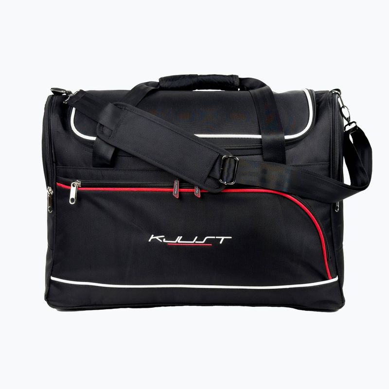 KJUST BMW X1 2015+ 4 Kofferraumtaschen Set schwarz 2