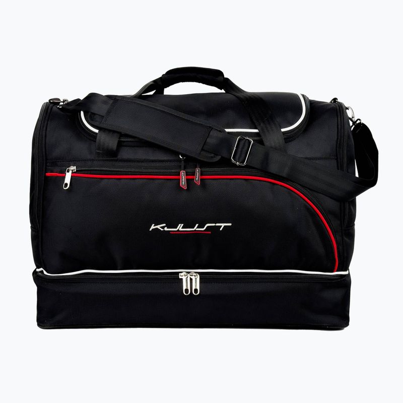 Gepäckträgertaschen-Set KJUST Mercedes-Benz C Limousine 2013-2021 4 Stk. Schwarz 3