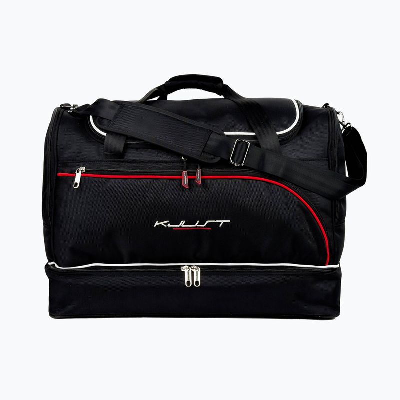 KJUST Kofferraumtaschen-Set Audi A1 2010-2018 3 Stück schwarz 3