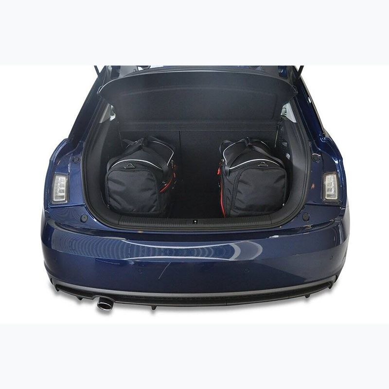 KJUST Kofferraumtaschen-Set Audi A1 2010-2018 3 Stück schwarz 15