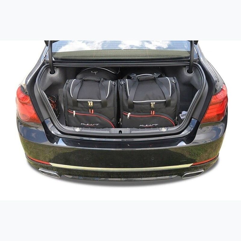 KJUST BMW 7er Kofferraumtaschen Set 2008-2015 4 Stück schwarz 14