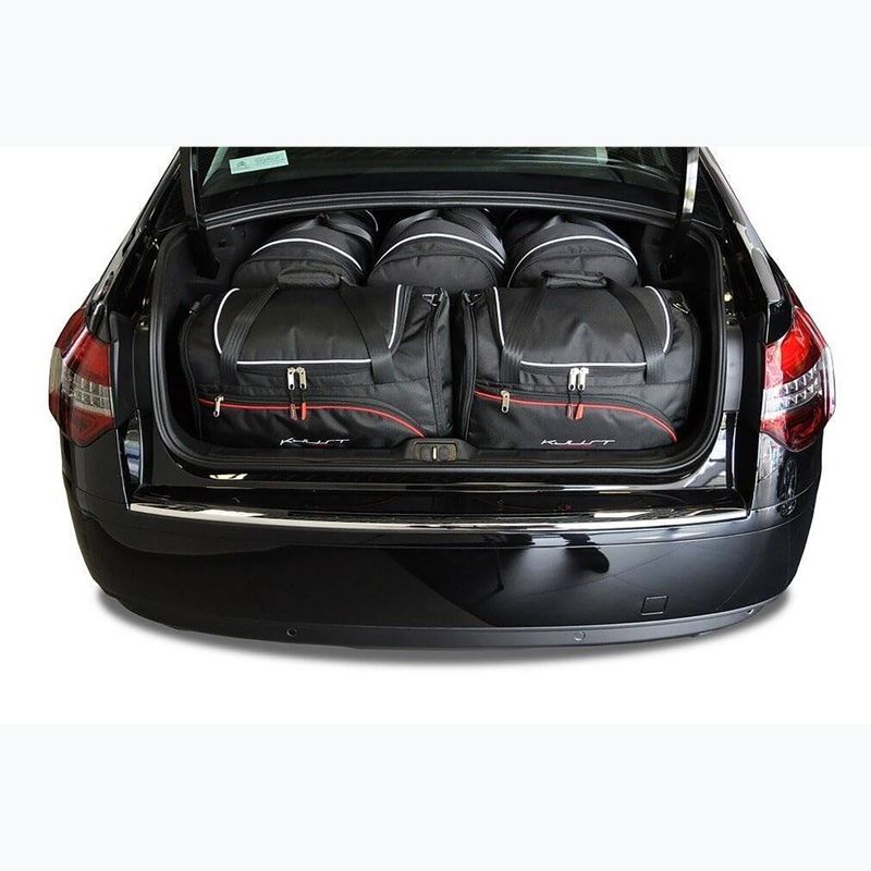 Gepäckträgertaschen-Set KJUST Citroen C5 Limousine 2007-2017 5 Stk black 15