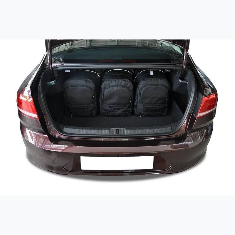 Gepäckträgertaschen-Set KJUST Volkswagen Passat Limousine 2014-2021 5 Stk. Schwarz 18
