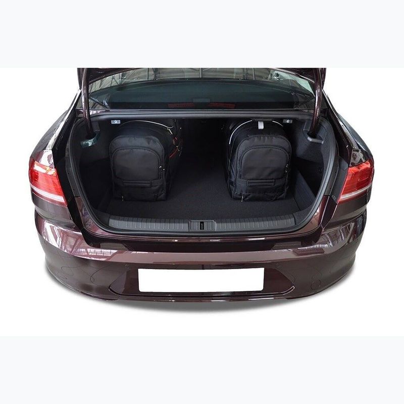 Gepäckträgertaschen-Set KJUST Volkswagen Passat Limousine 2014-2021 5 Stk. Schwarz 19
