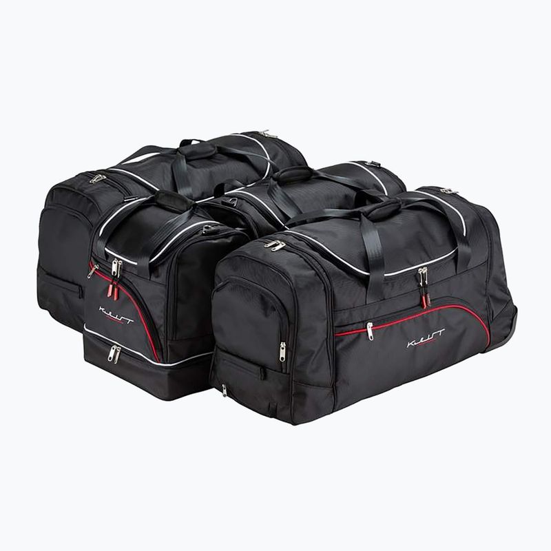 Gepäckträgertaschen-Set KJUST Mercedes-Benz GLC 2015-2022 4 Stk. Schwarz