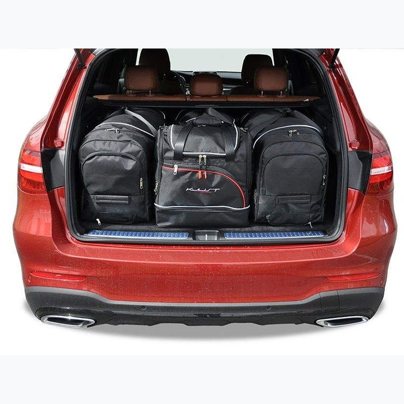 Gepäckträgertaschen-Set KJUST Mercedes-Benz GLC 2015-2022 4 Stk. Schwarz 11