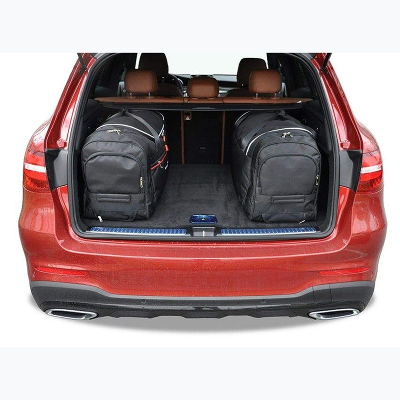 Gepäckträgertaschen-Set KJUST Mercedes-Benz GLC 2015-2022 4 Stk. Schwarz 13