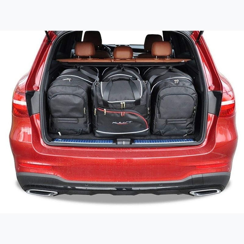 Gepäckträgertaschen-Set KJUST Mercedes-Benz GLC 2015-2022 4 Stk. Schwarz 12