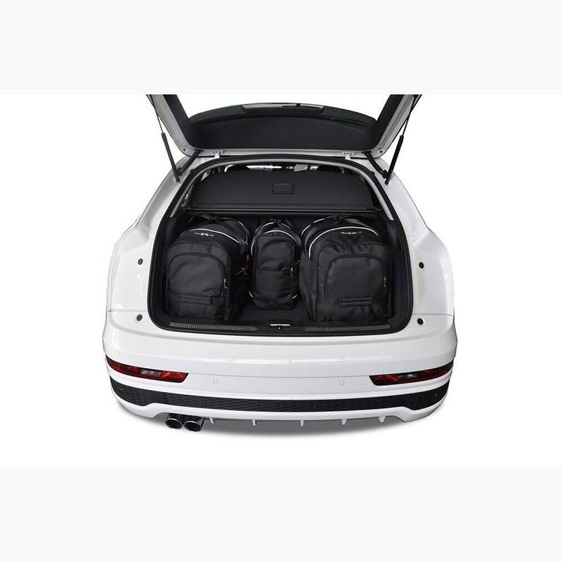 Gepäckträgertaschen-Set KJUST Audi Q3 2011-2018 4 Stk black 14