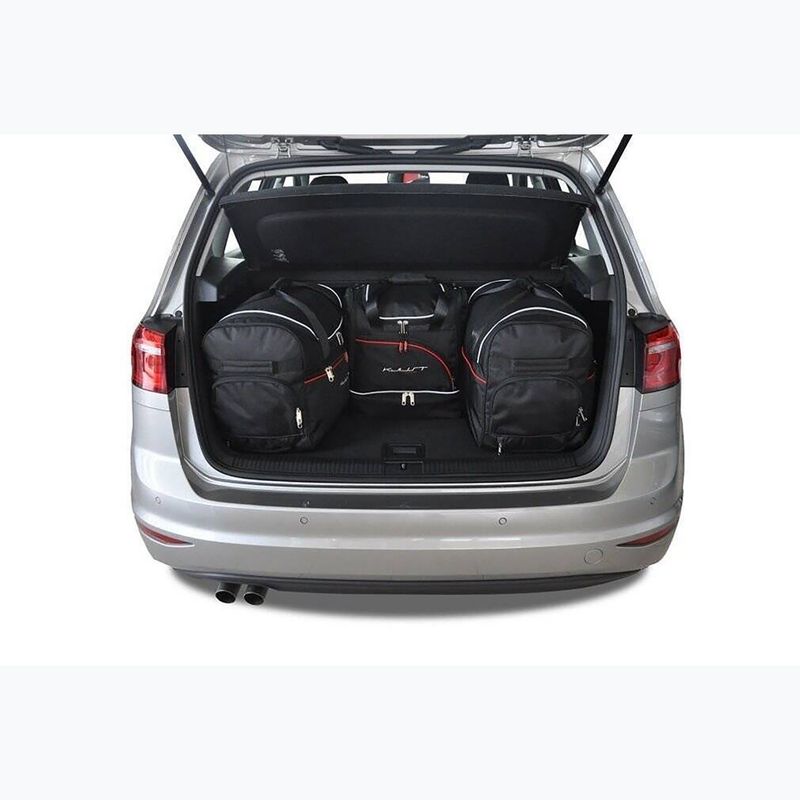 Gepäckträgertaschen-Set KJUST Volkswagen Golf Sportsvan 2013-2020 4 Stk. Schwarz 16