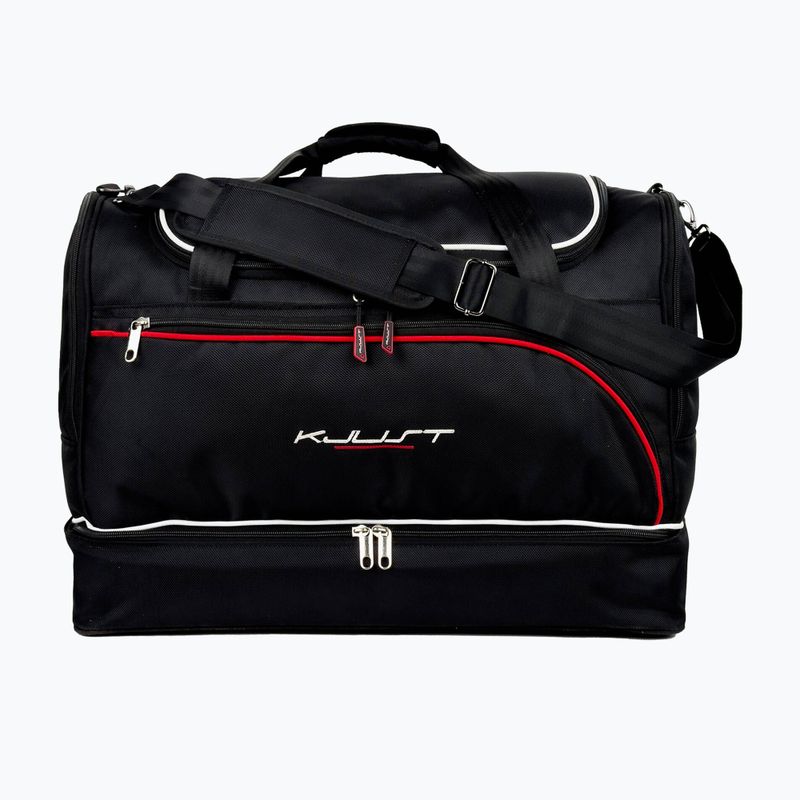 KJUST Kofferraumtaschen-Set Audi Q7 2005-2015 5 Stück schwarz 2