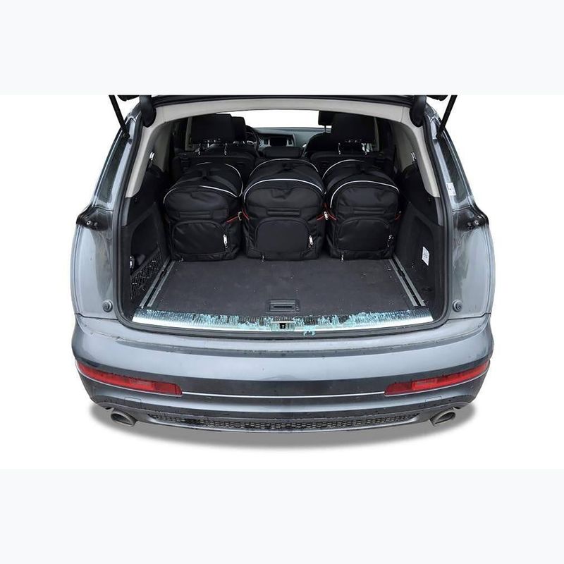 KJUST Kofferraumtaschen-Set Audi Q7 2005-2015 5 Stück schwarz 18