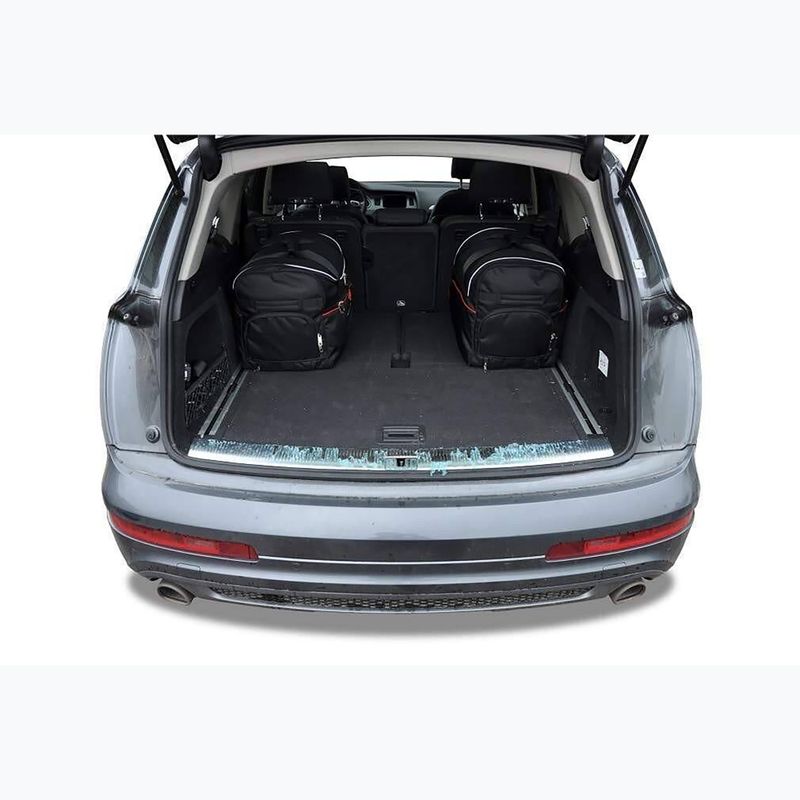 KJUST Kofferraumtaschen-Set Audi Q7 2005-2015 5 Stück schwarz 19
