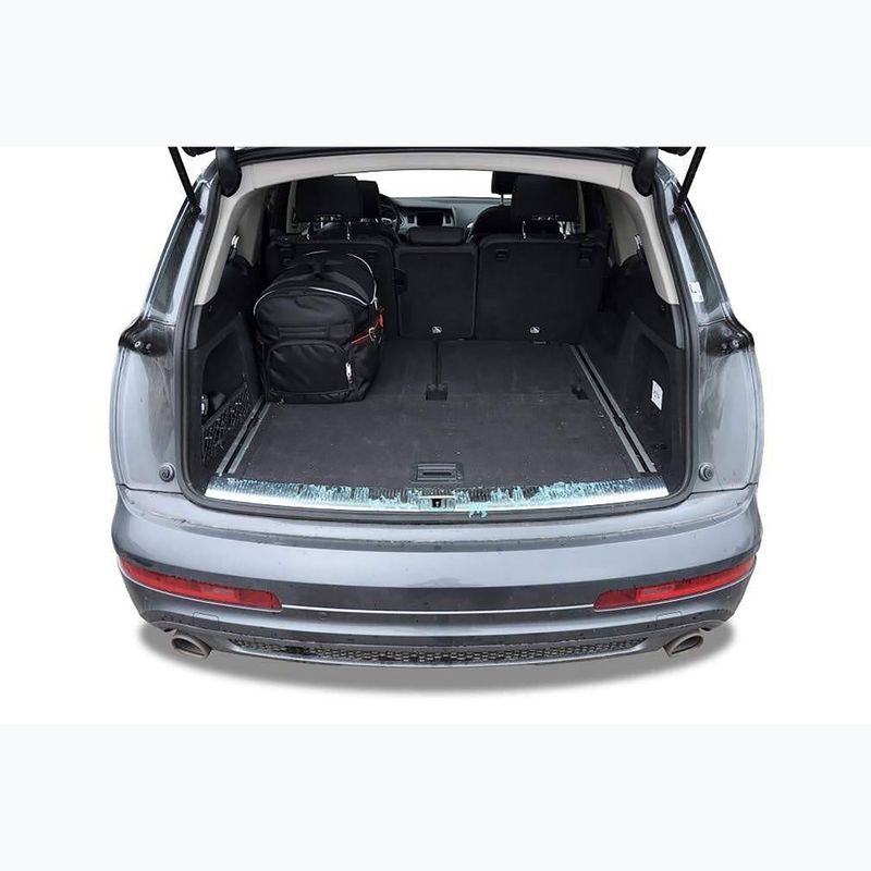 KJUST Kofferraumtaschen-Set Audi Q7 2005-2015 5 Stück schwarz 20