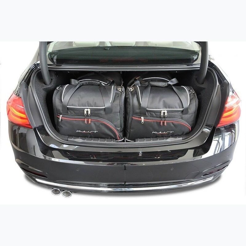 KJUST BMW 3 Limousine 2011-2018 Kofferraumtaschen Set 4 Stück schwarz 13
